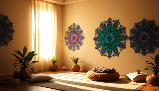 Elevate Your Space: Infusing Spiritual Serenity with Mandala Designs